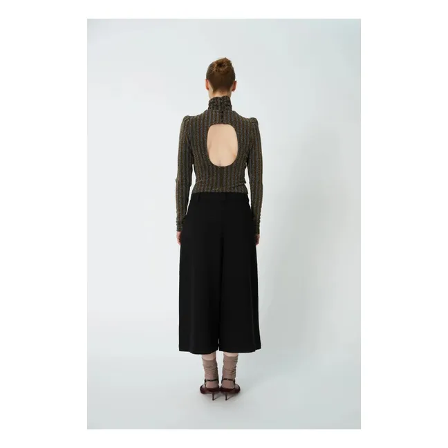 Pantalon Mid-Waist | Noir