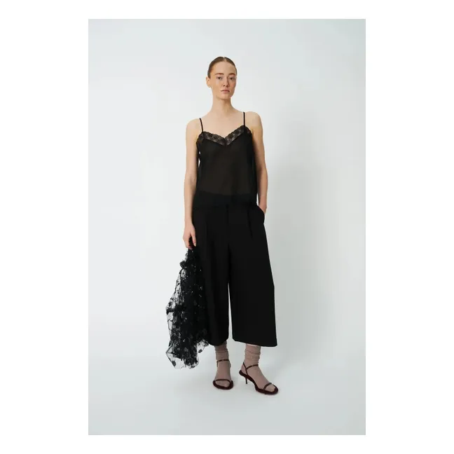 Blouse Sequins | Noir