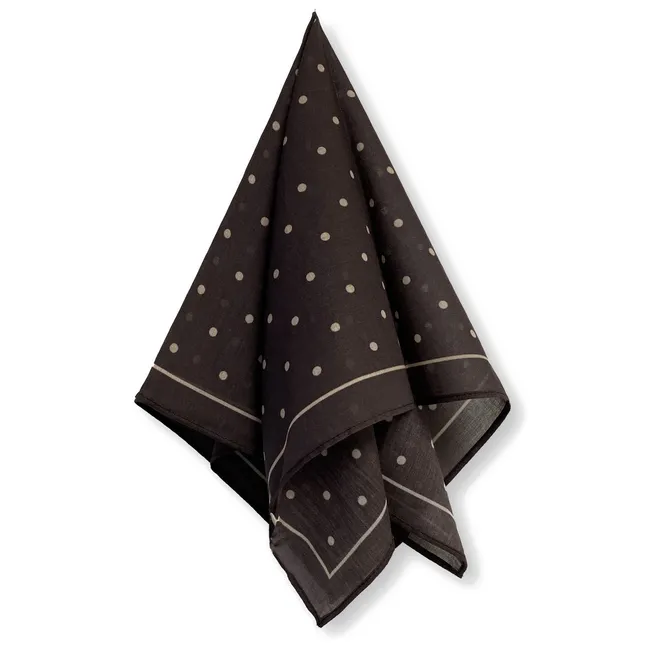 Foulard Kota Pois | Marron