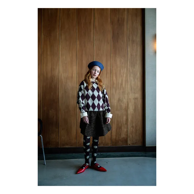 Pull Arlequin | Marron