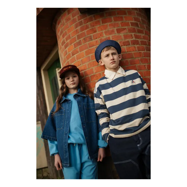 Organic Cotton Denim Shirt | Blue