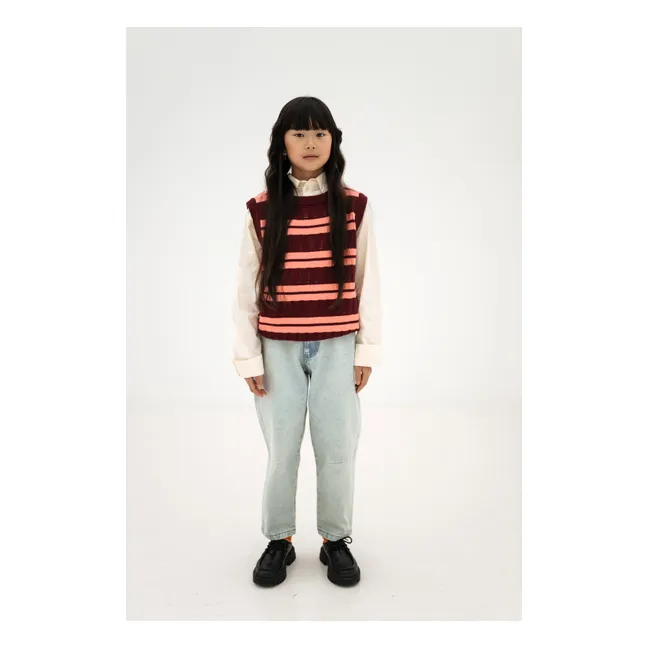 Jean Barrel Coton Bio | Bleu Clair