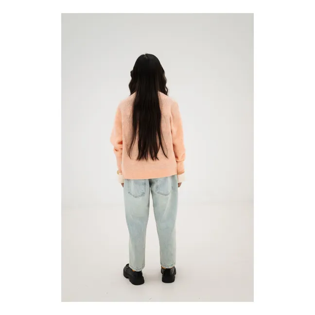 Jean Barrel Coton Bio | Bleu Clair