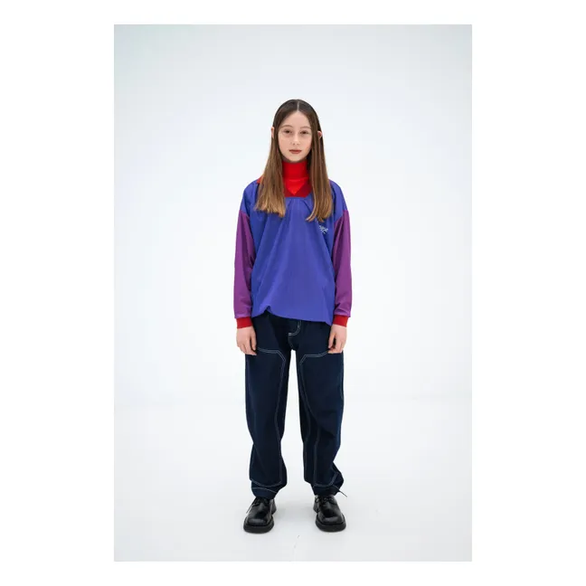 Jean Worker Coton Bio | Bleu foncé