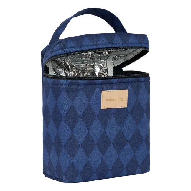 Lunch bag isotherme Hyde Park Diamonds | Bleu