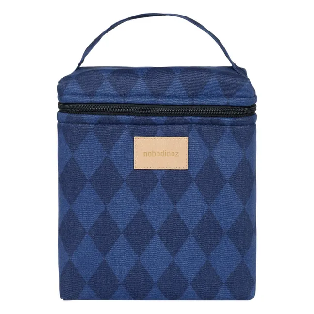 Lunch bag isotherme Hyde Park Diamonds | Bleu