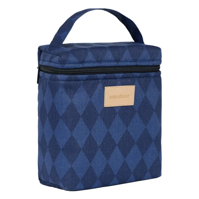 Lunch bag isotherme Hyde Park Diamonds | Bleu