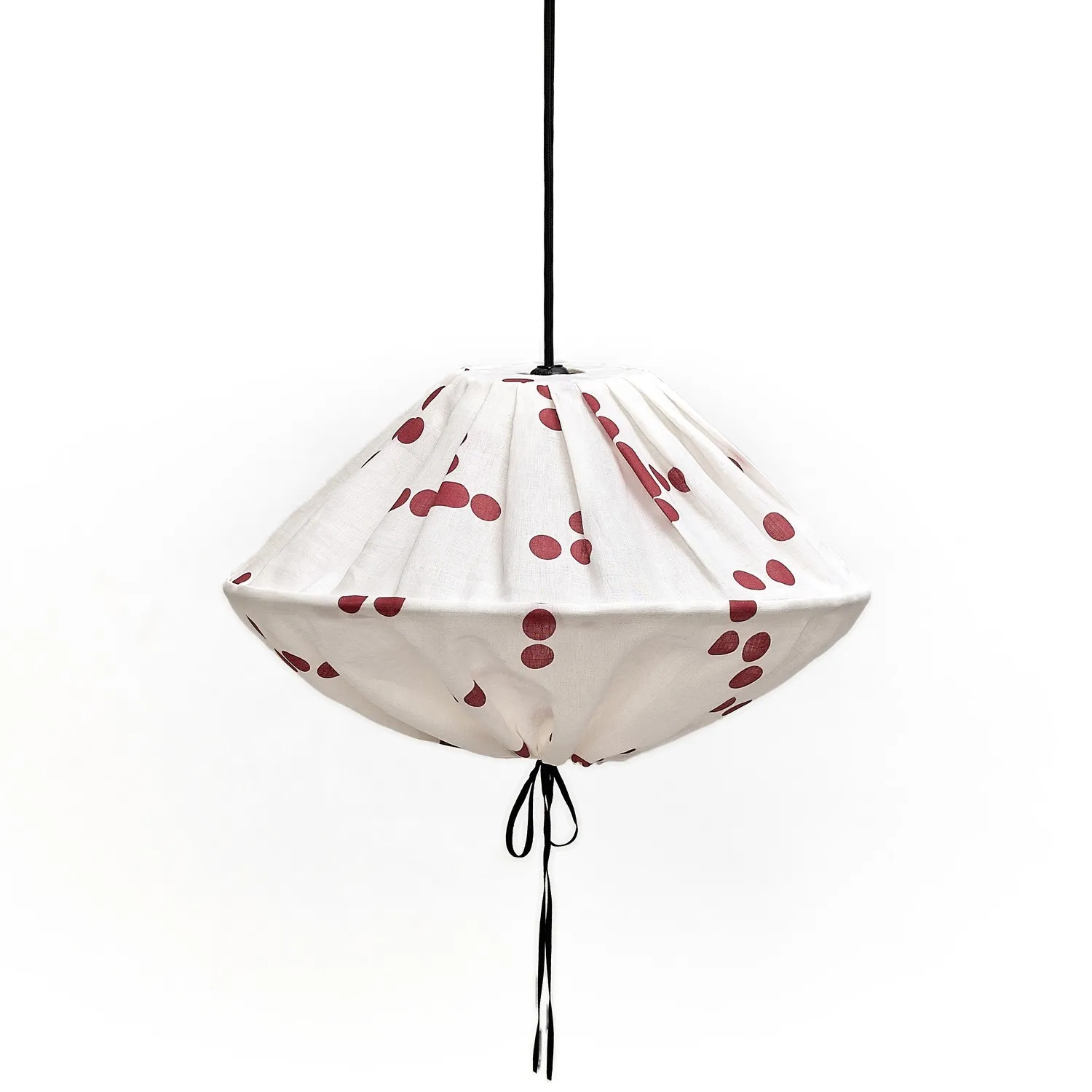 Nobodinoz Red Yumi Dots Lampshade