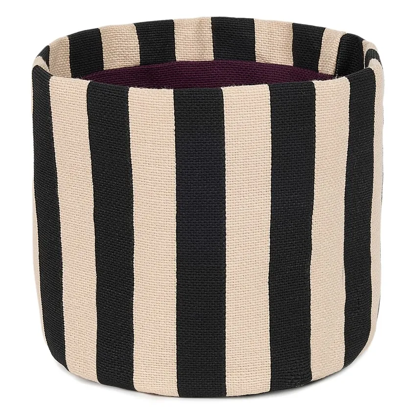 Nobodinoz Black Small Storage Basket