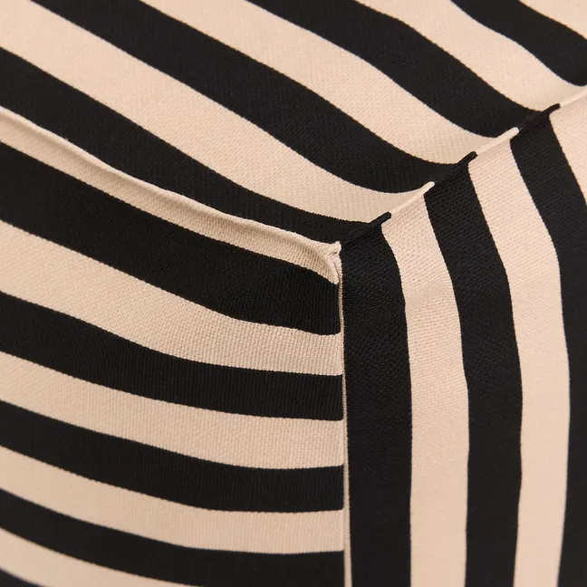 Pouf ottoman Otto | Noir