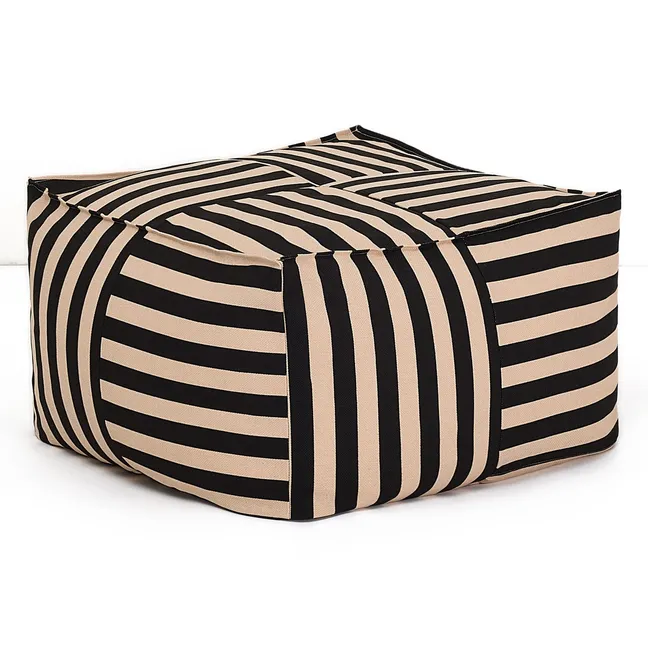 Pouf ottoman Otto | Noir