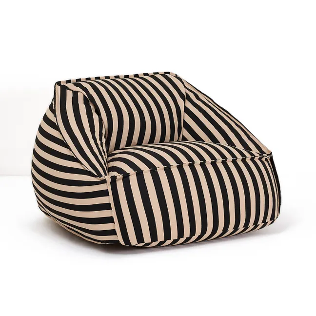 Fauteuil pouf Ziggy | Noir