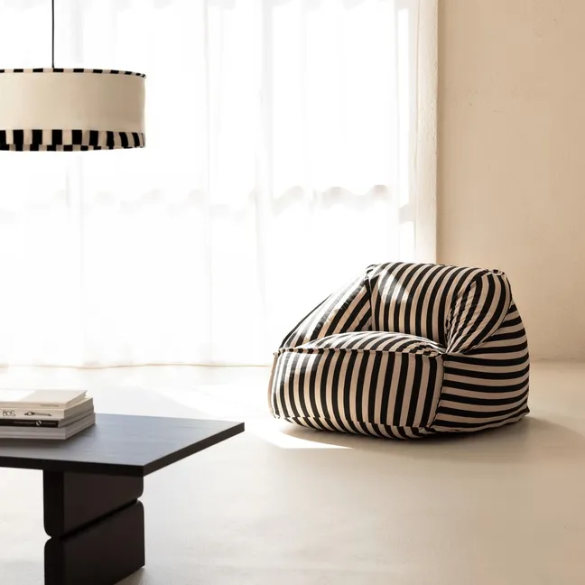 Fauteuil pouf Ziggy | Noir