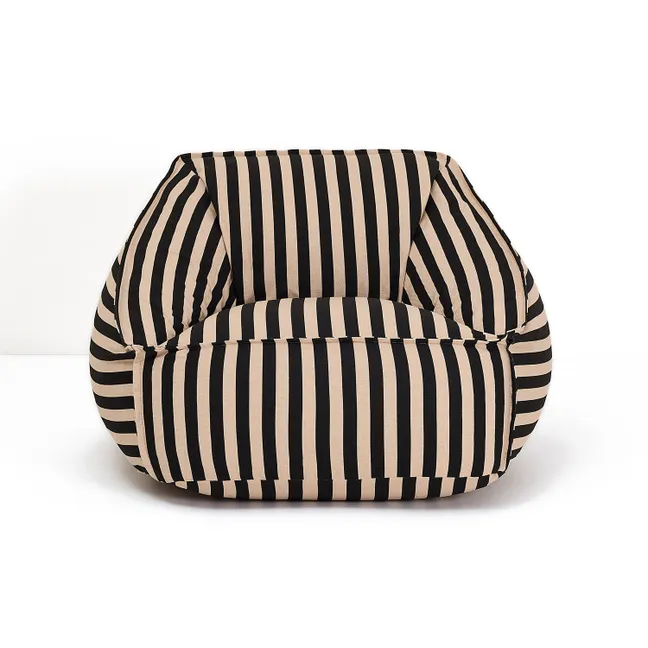 Fauteuil pouf Ziggy | Noir