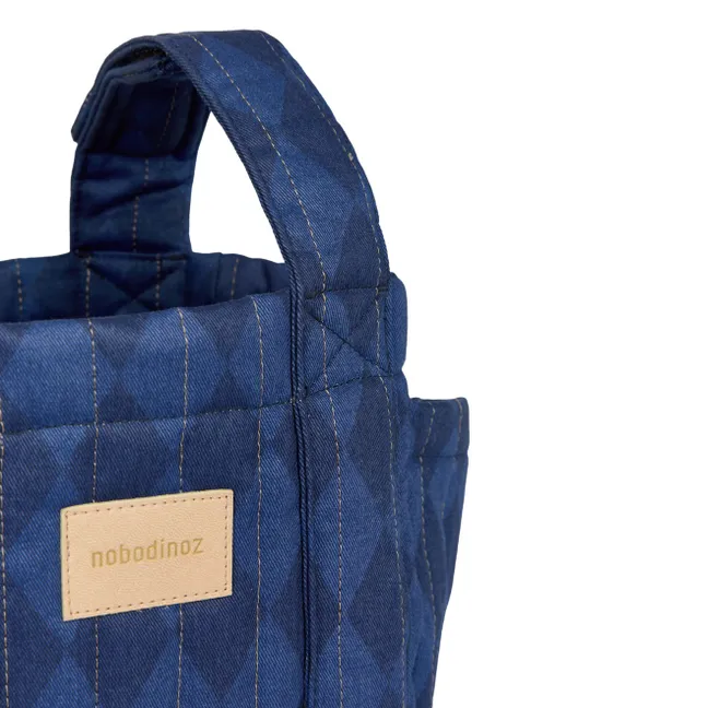 Sac organiseur pour poussette Hyde Park Diamonds | Bleu