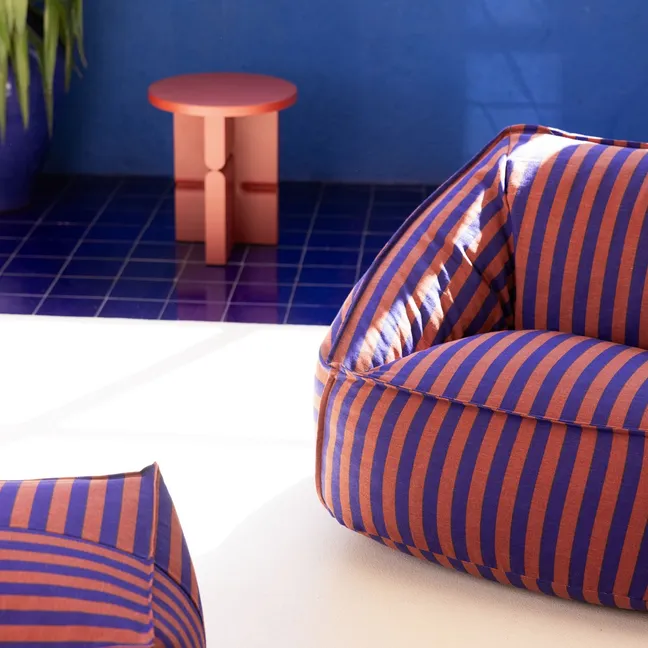 Fauteuil pouf Ziggy | Marron