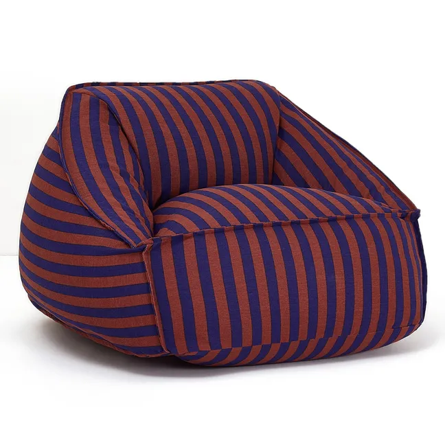 Fauteuil pouf Ziggy | Marron