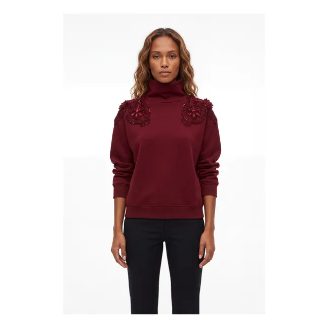 Sweat Jacques Turttle Jersey | Bordeaux