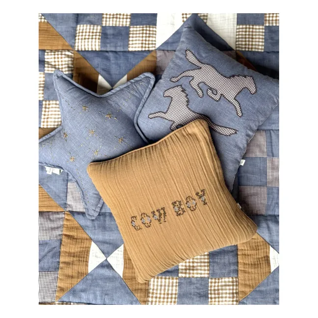 Cowboy Hector cushion | Hazel Gauze