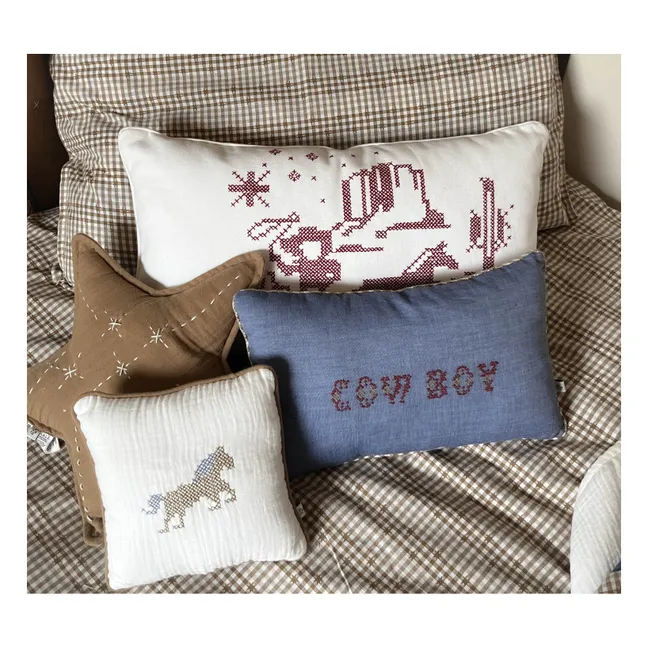 Coussin Cowboy Hubert | Gaze Ivoire