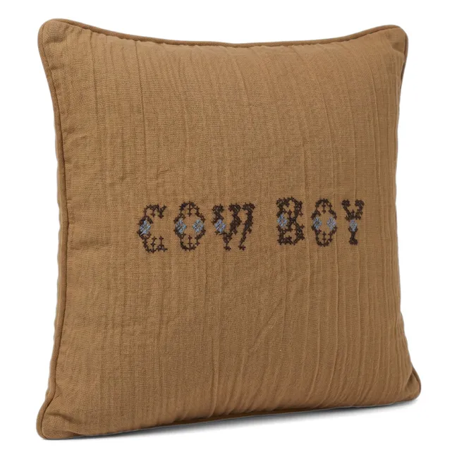 Cowboy Hector cushion | Hazel Gauze