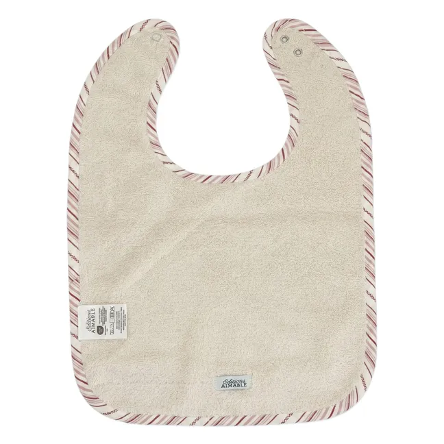 Bib Bertille | Raspberry Stripes Poplin