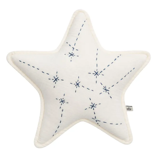Ferdinand star cushion | Ivory Gauze