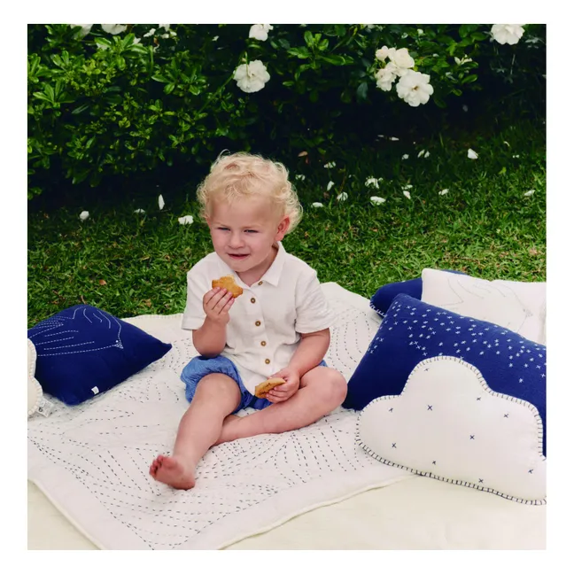 Ferdinand cloud cushion | Ivory Gauze