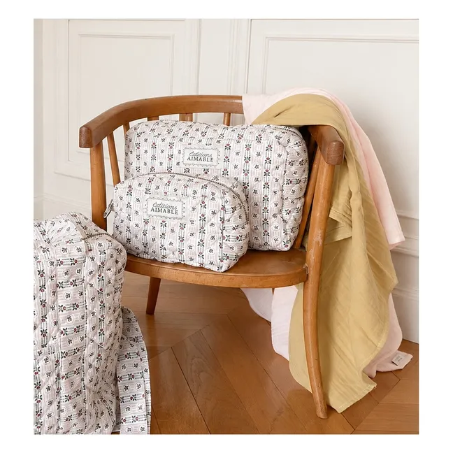 Léon diaper set  | Dragée Pink Gauze