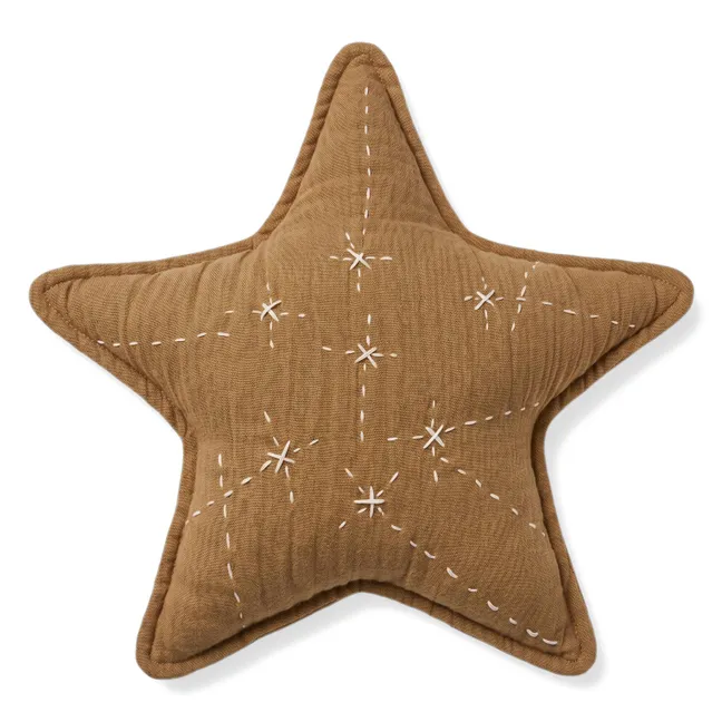 Ferdinand star cushion | Hazel Gauze