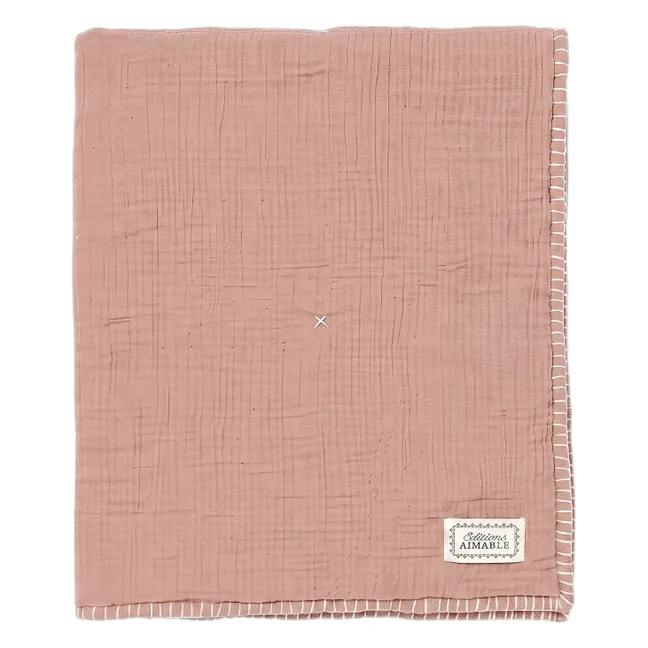 Pablo Throw | Old Rose Gauze