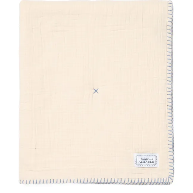 Pablo Throw | Vanilla Gauze