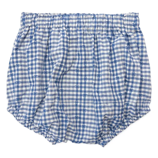 Bloomer Bérénice | Coton Vichy Bleu