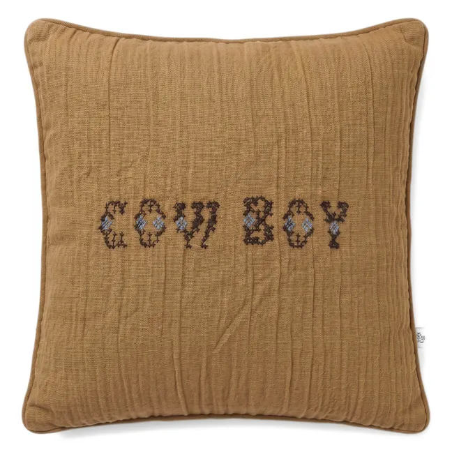 Cowboy Hector cushion | Hazel Gauze
