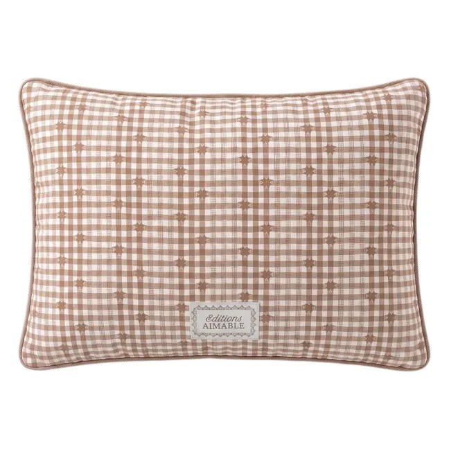 Coussin frise cowboy Camille | Gaze Noisette