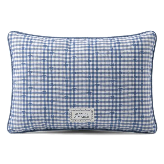 Coussin Cowboy Camille | Chambray Bleu