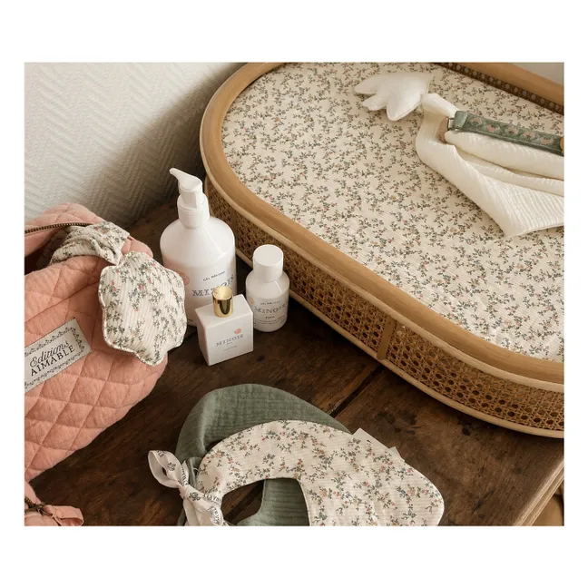 Denise changing mat cover sheet | Bouquet Gauze