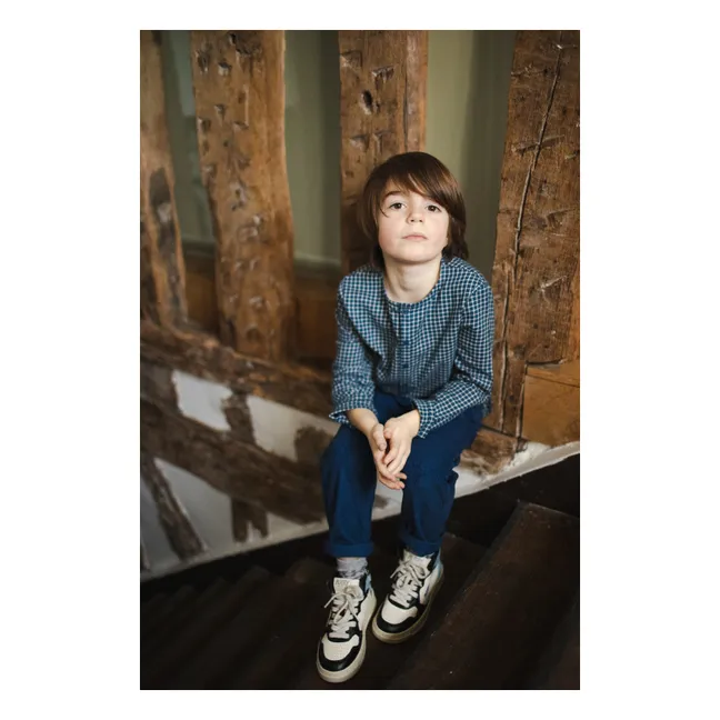 Chemise Oncle Carreaux | Bleu