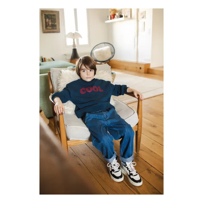 Sweat Mike Cool | Bleu marine