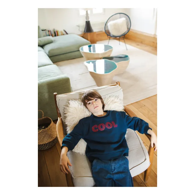 Sweat Mike Cool | Bleu marine