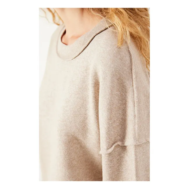 Sweat Dantown Coton | Taupe
