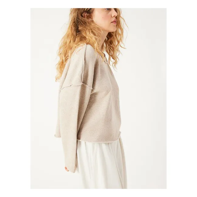 Sweat Dantown Coton | Taupe
