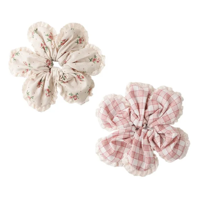 Lot de 2 Chouchous Nerina | Rouge