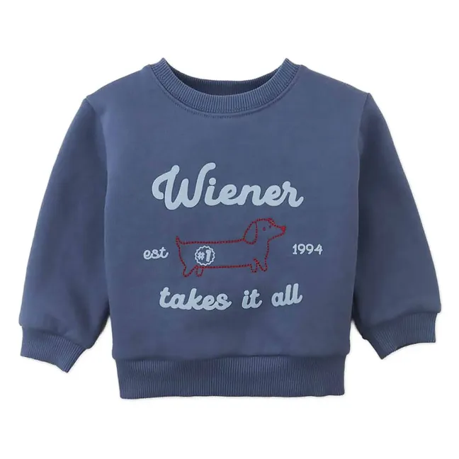 Riccardo Baby Dog Sweatshirt | Blue