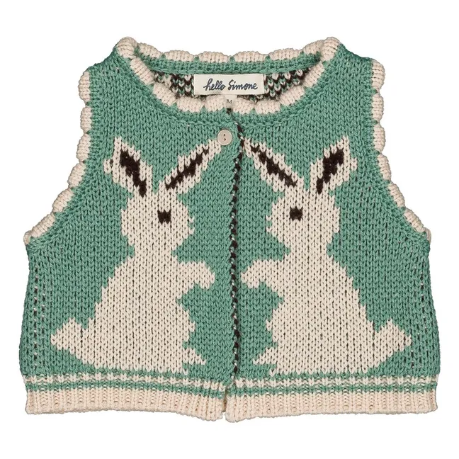 Gilet Sans Manches Penny Lapins | Turquoise