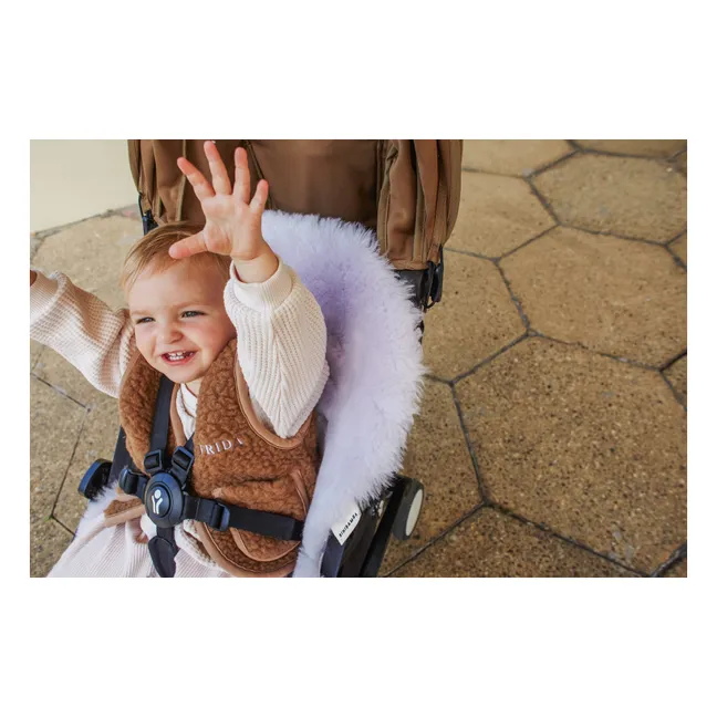 Sheepskin for Strollers and Carriers - 68x44 cm | Lilac