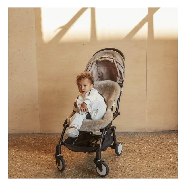 Sheepskin for Strollers and Carriers - 68x44 cm | Toast