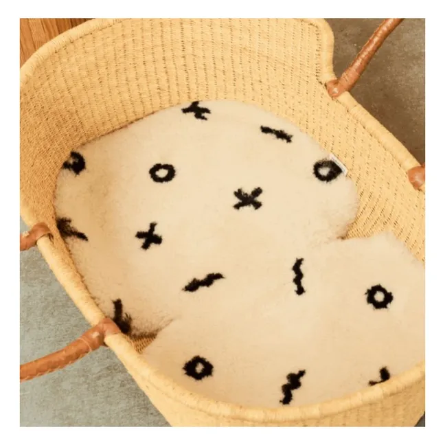 Sheepskin for Strollers and Carriers - 68x44 cm | White