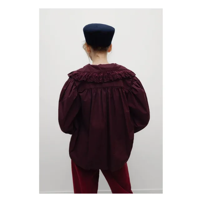 Blouse Vega Coton | Bordeaux