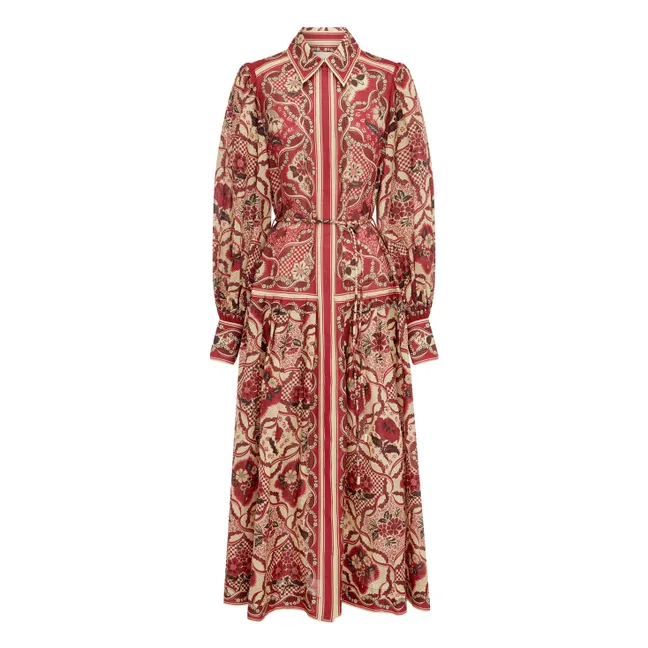 Robe Chemise Kenny | Rouge